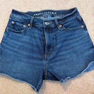 American Eagle Outfitters Dark Blue Jean Shorts